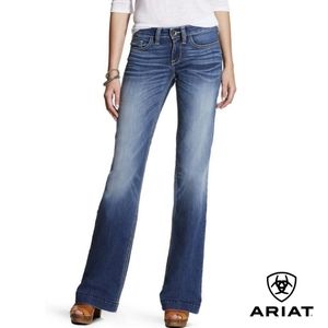 Ariat® Trouser Mid-Rise Stretch Wide Leg Jean NEW!